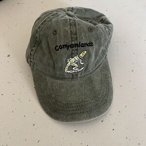 Canyonlands National Park Youth Hat Adjustable Baseball Cap Childs Kids Green‎
